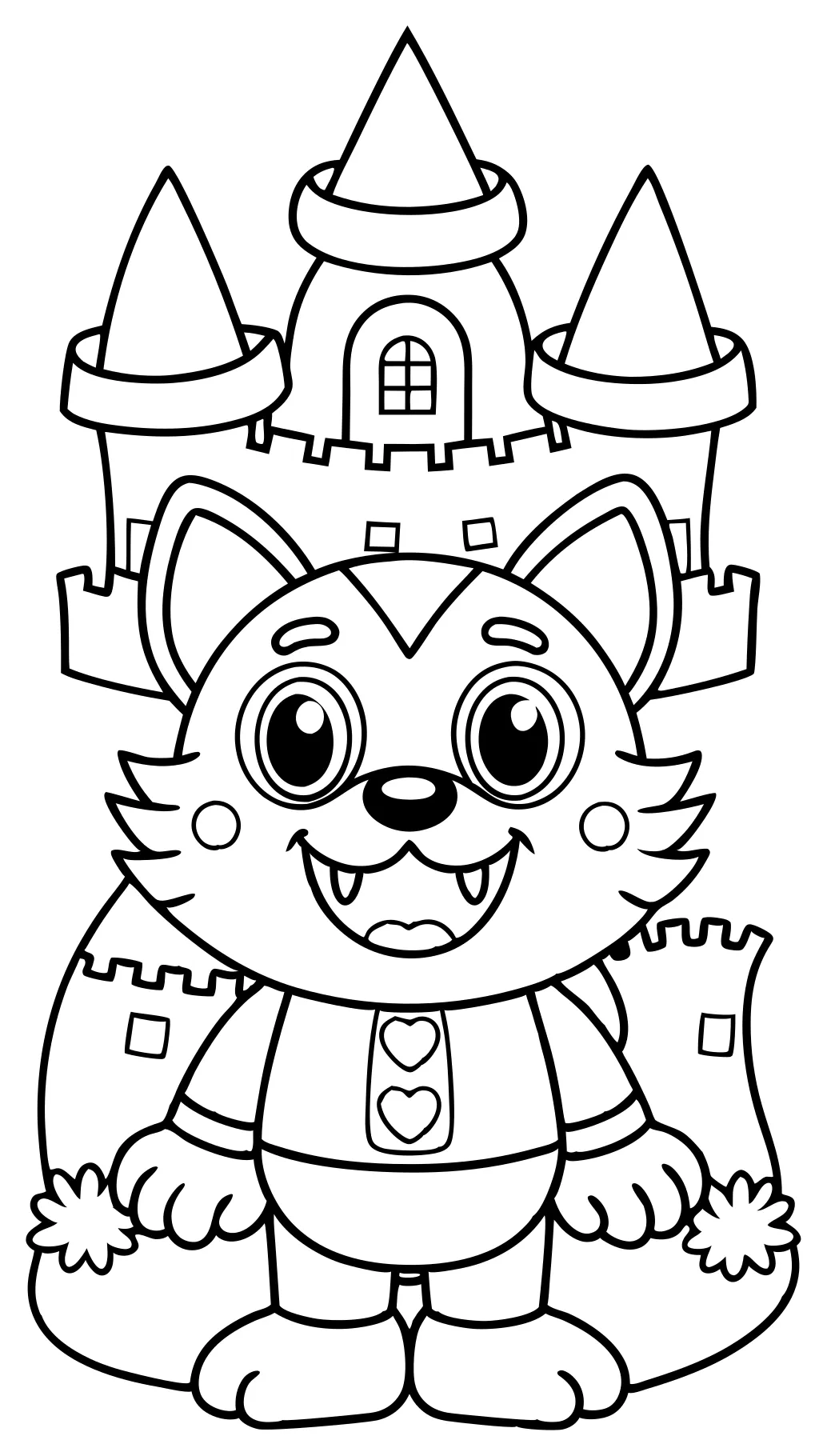 cartoon coloring pages printable